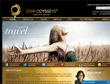 Tablet Screenshot of divaodysseys.com